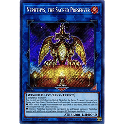 Nephthys, the Sacred Preserver - HISU-EN007 - Secret Rare 1st Edition