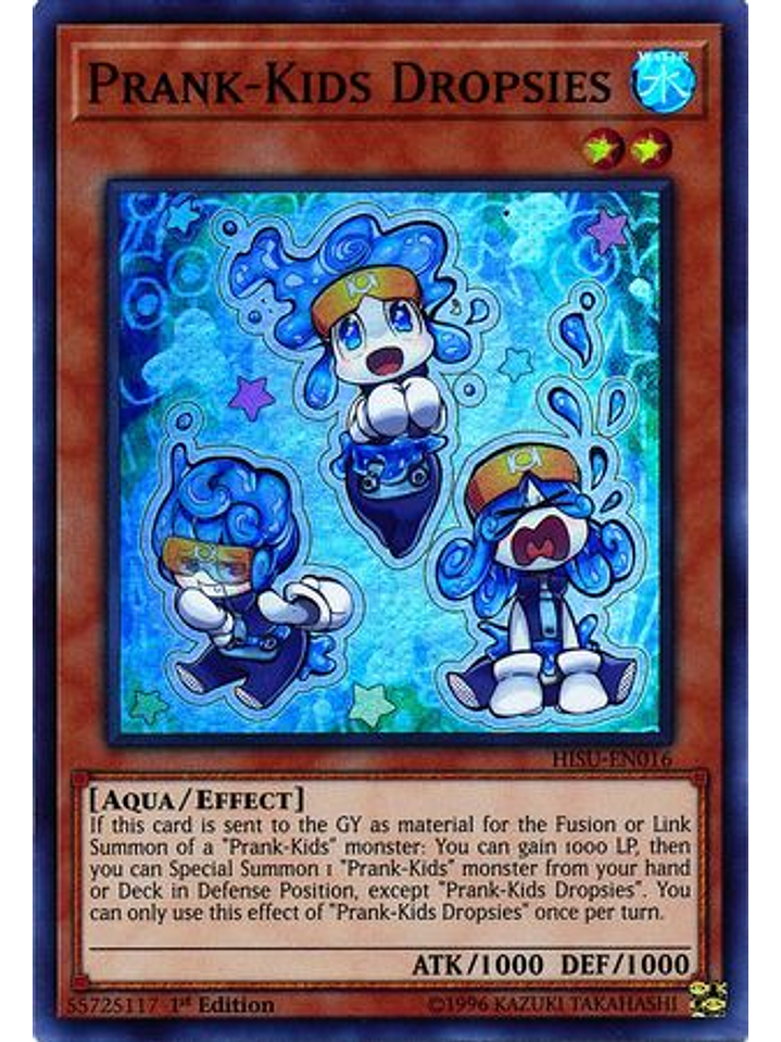 Prank-Kids Dropsies - HISU-EN016 - Super Rare 1st Edition 1