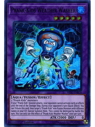 Prank-Kids Weather Washer - HISU-EN018 - Super Rare 1st Edition