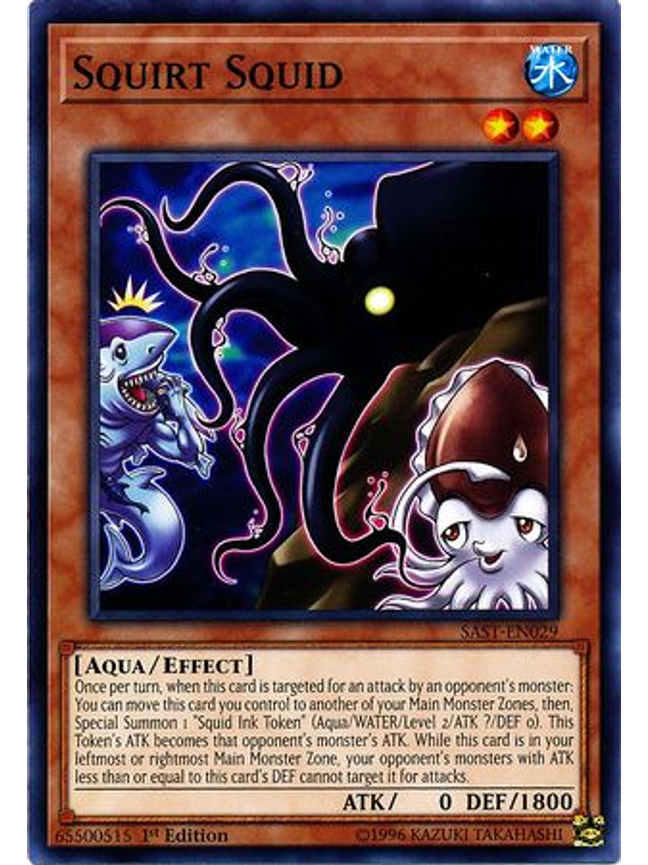 Squirt Squid - sast-en029 - Common 1st Edition 1
