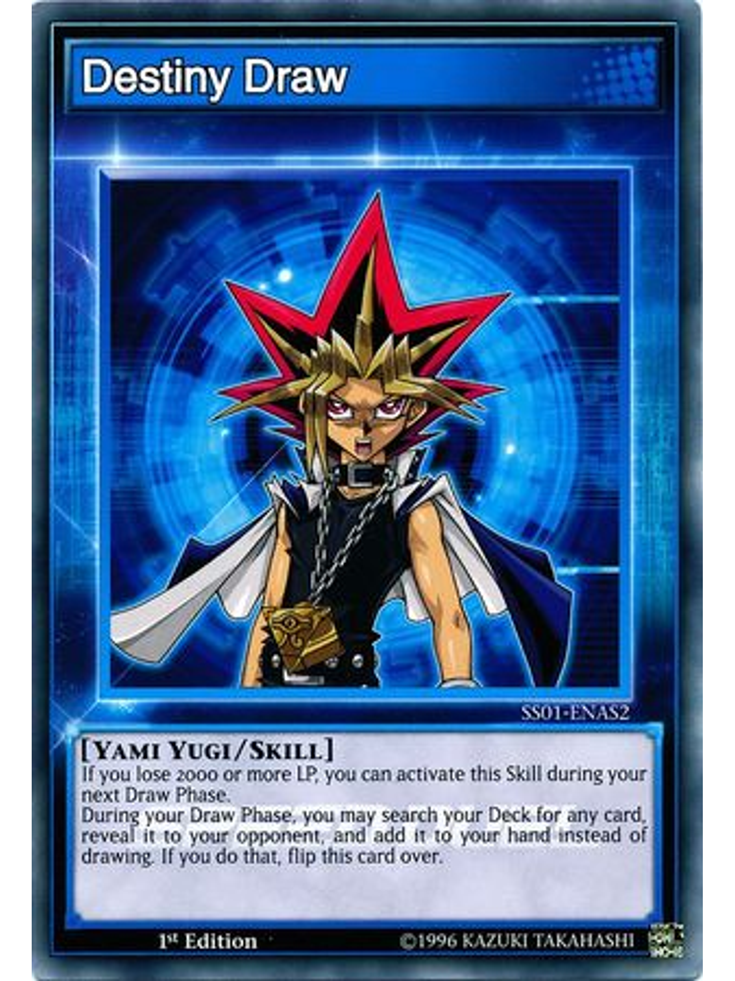 Destiny Draw - SS01-ENAS2 - Common 1st Edition 1