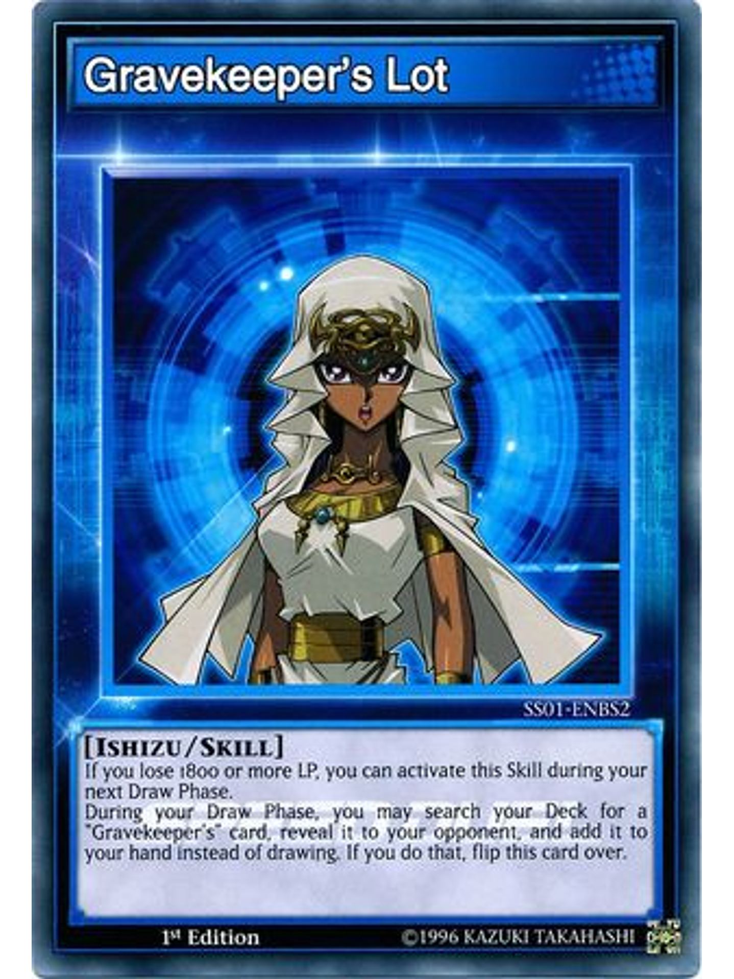 Gravekeeper's Lot - SS01-ENBS2 - Common 1st Edition 1