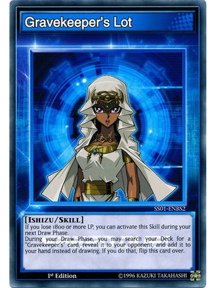 Gravekeeper's Lot - SS01-ENBS2 - Common 1st Edition 1