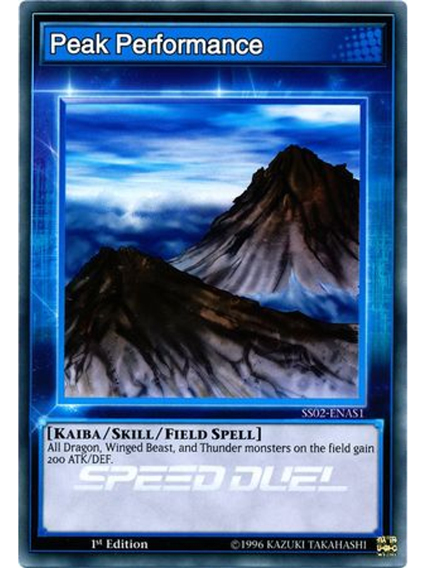 Peak Performance - SS02-ENAS1 - Common 1st Edition 1