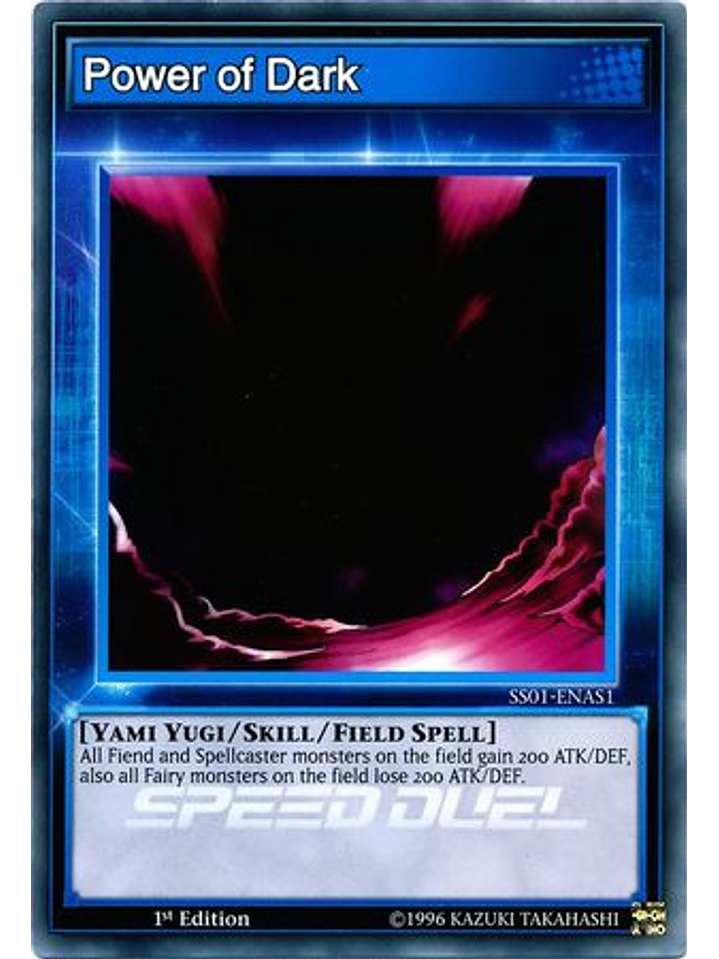 Power of Dark - SS01-ENAS1 - Common 1st Edition 1