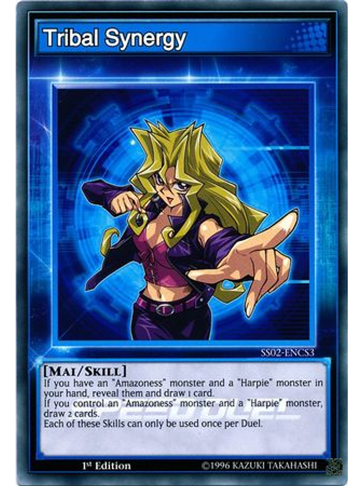 Tribal Synergy - SS02-ENCS3 - Common 1st Edition 1