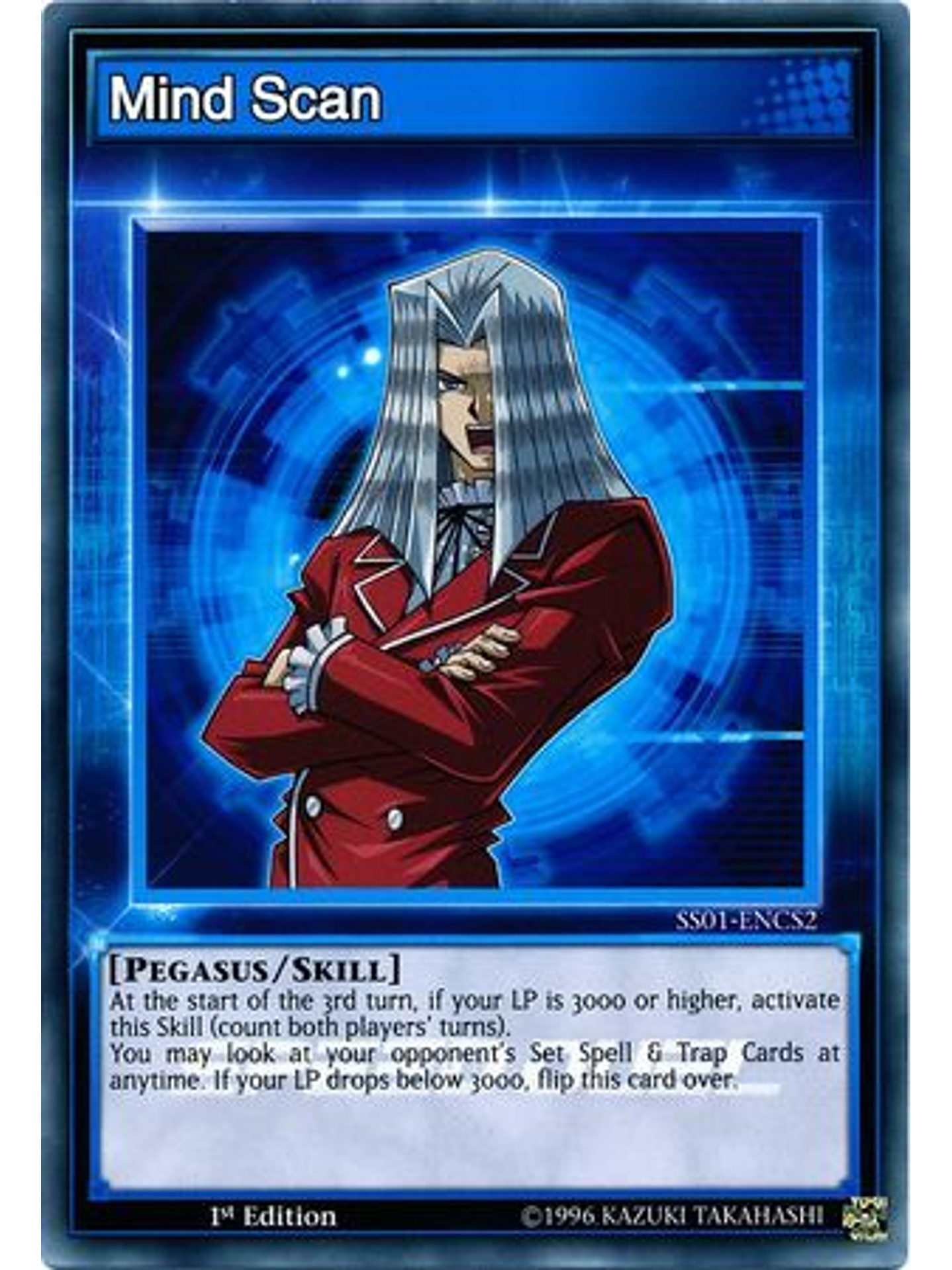 Mind Scan - SS01-ENCS2 - Common 1st Edition 1