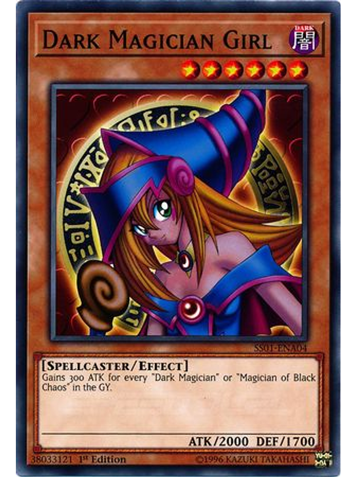 Dark Magician Girl - SS01-ENA04 - Common 1st Edition 1