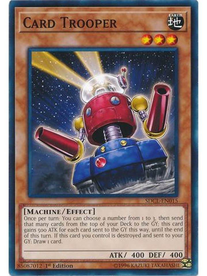 Card Trooper - SDCL-EN015 - Common 1st Edition 1