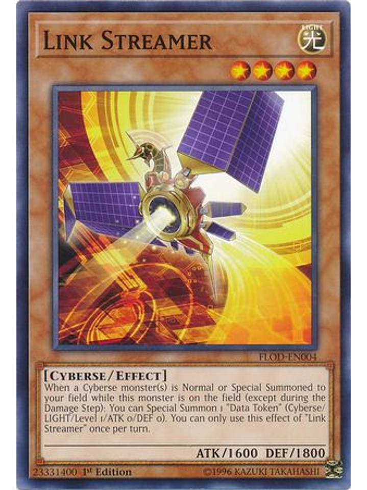 Link Streamer - FLOD-EN004 - Common 1st Edition 1
