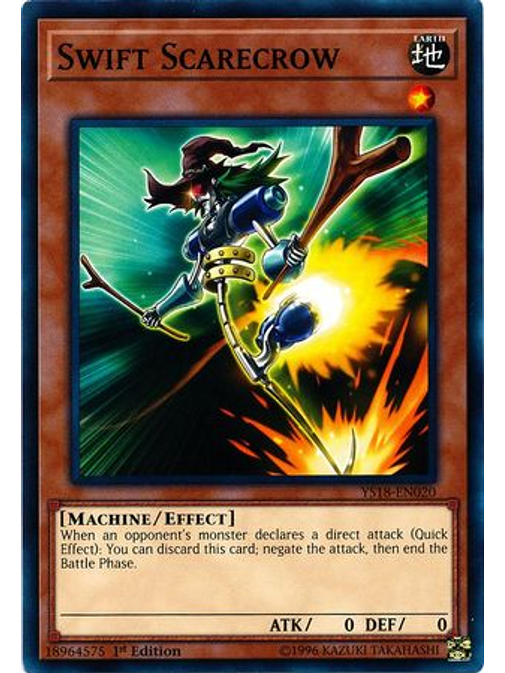 Swift Scarecrow - YS18-EN020 - Common 1st Edition 1