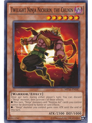 Twilight Ninja Nichirin, the Chunin - MP16-EN187 - Common Unlimited