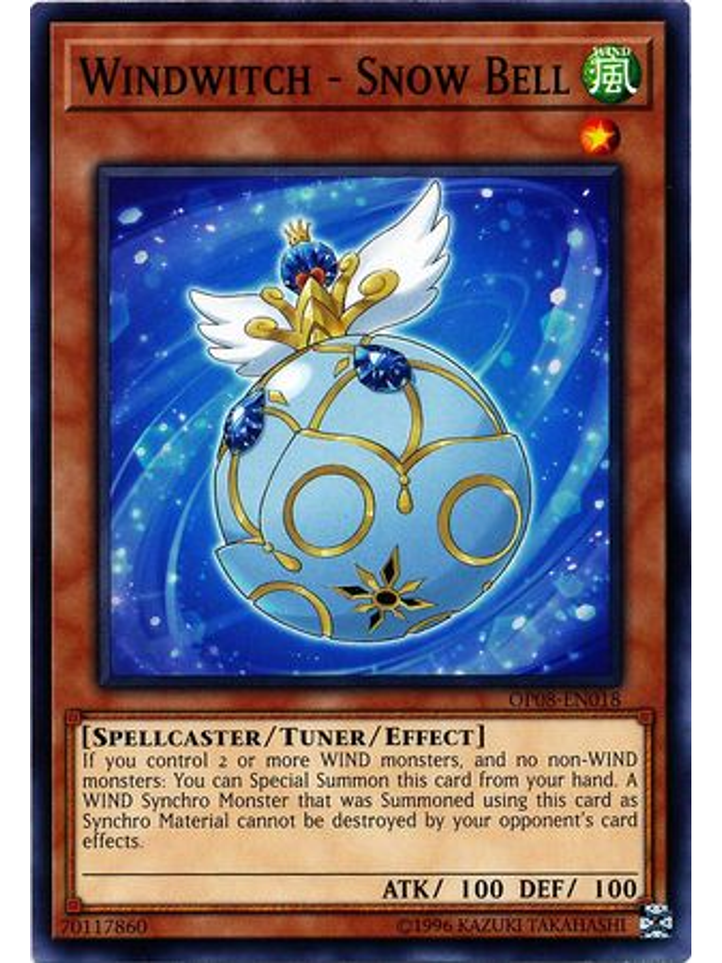 Windwitch - Snow Bell - OP08-EN018 - Common 1