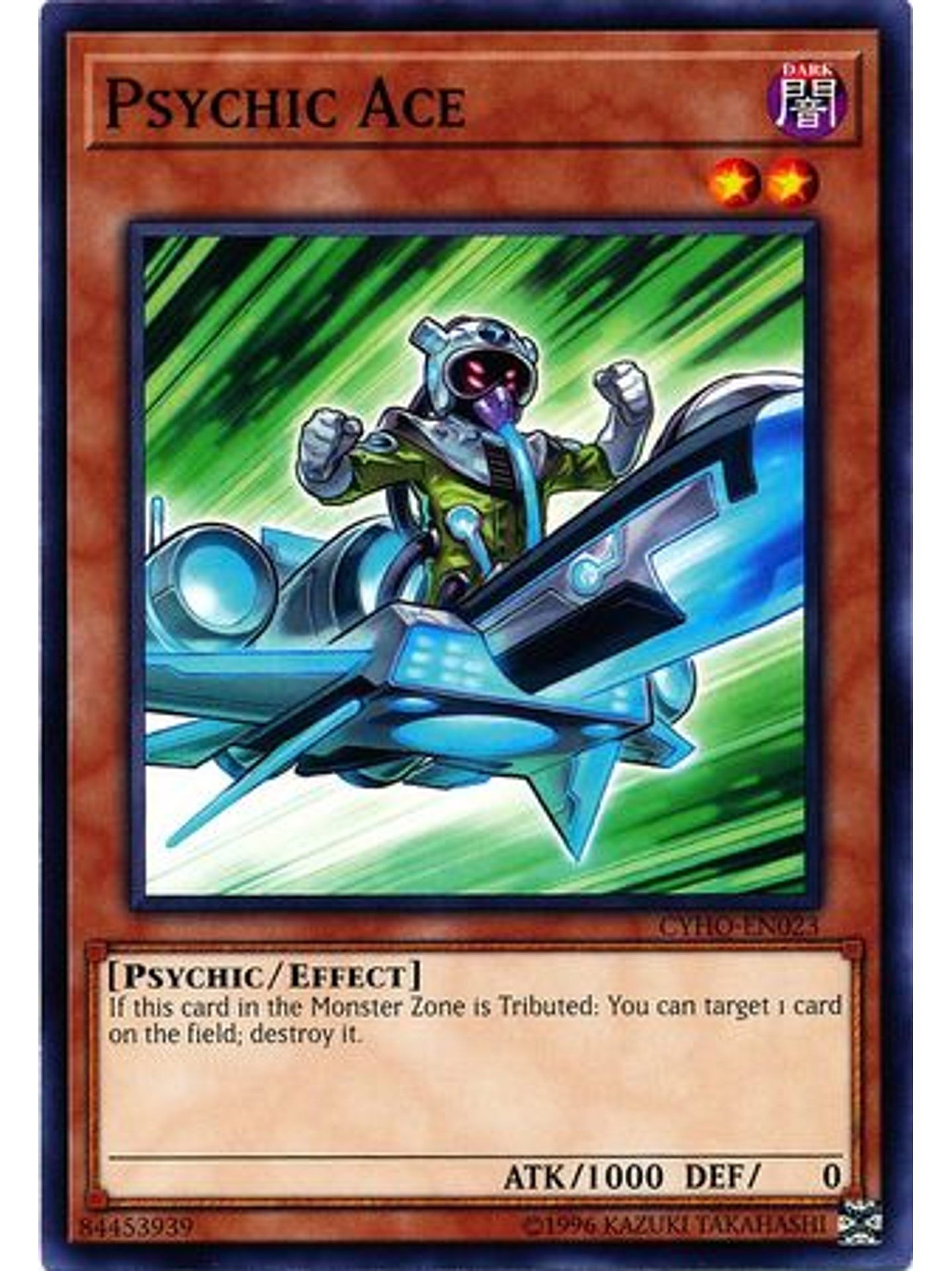 Psychic Ace - CYHO-EN023 - Common Unlimited 1