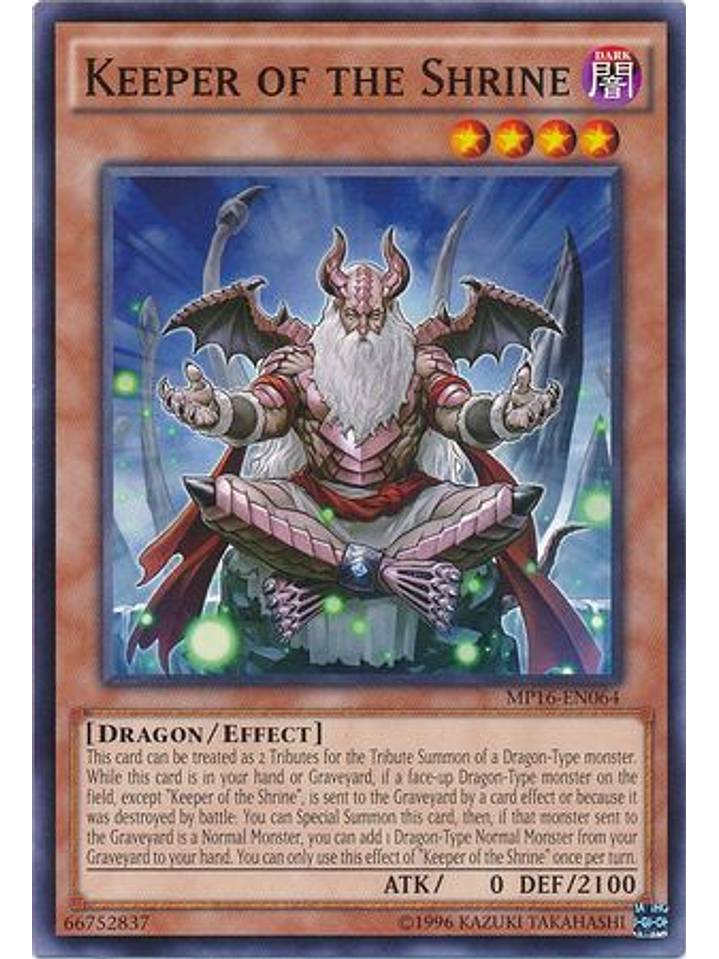 Keeper of the Shrine - MP16-EN064 - Common Unlimited 1