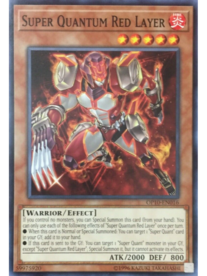 Super Quantum Red Layer - OP10-EN016 1