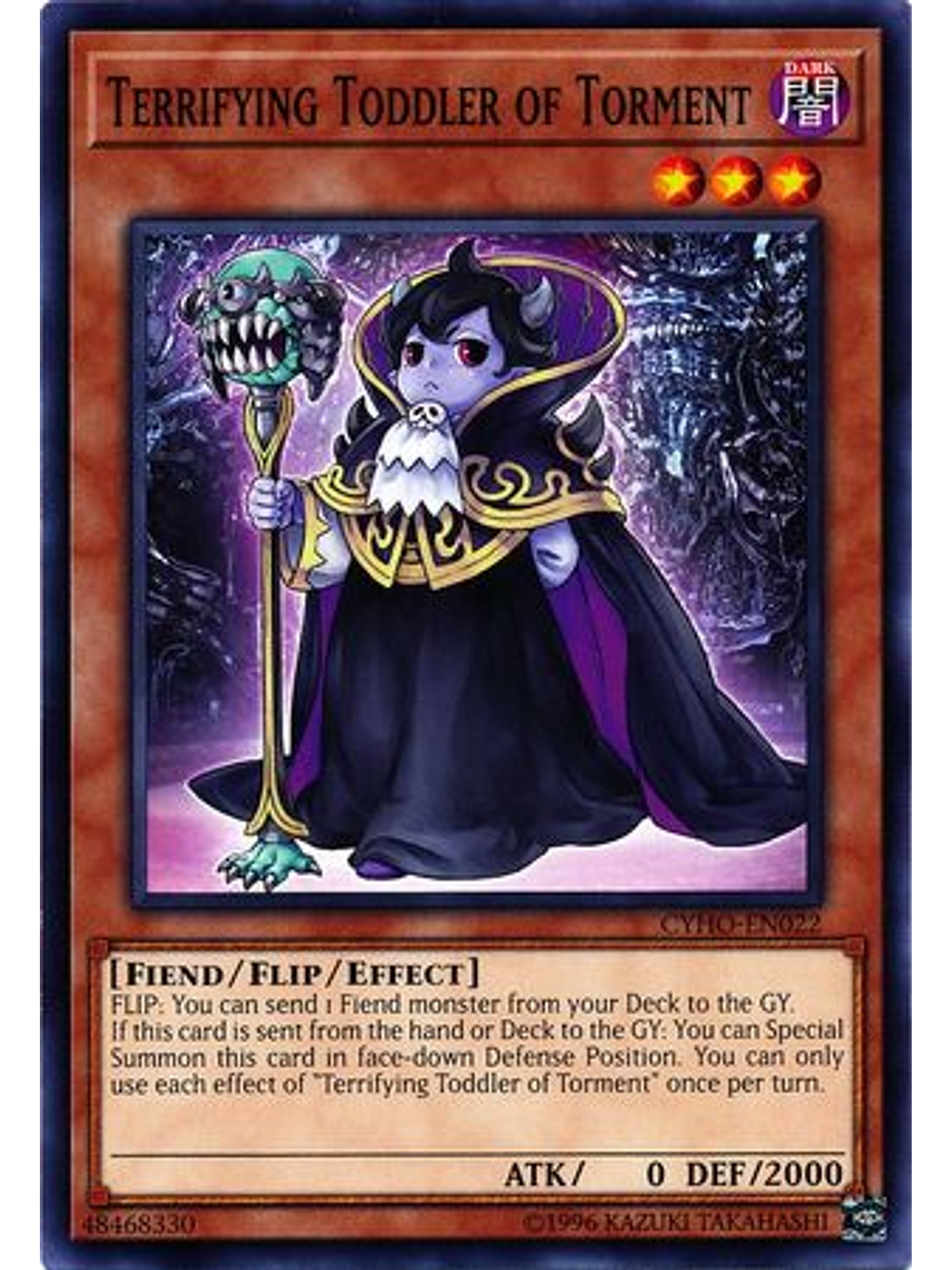 Terrifying Toddler of Torment - CYHO-EN022 - Common Unlimited 1