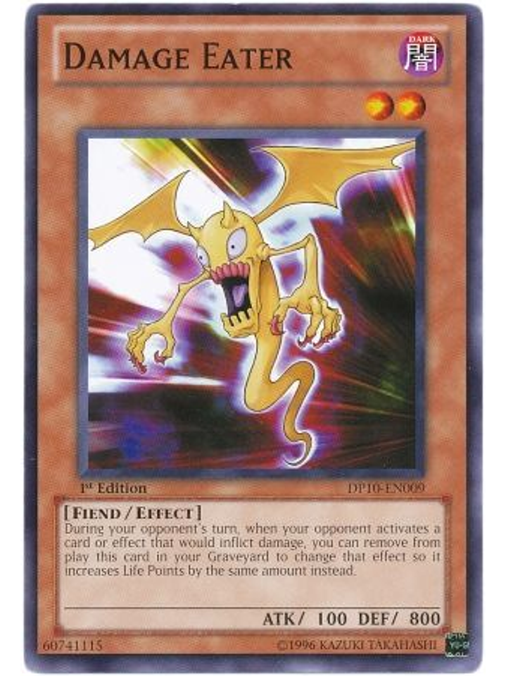 Damage Eater - DP10-EN009 - Common 1st Edition 1