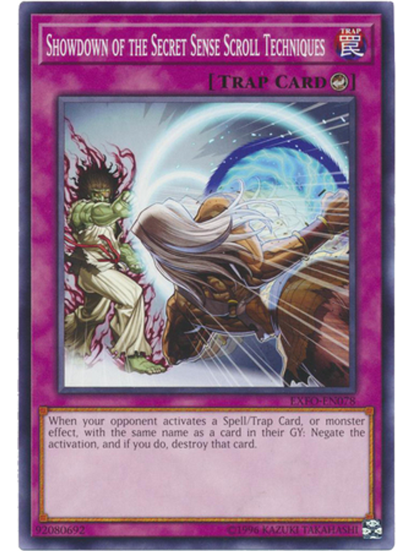 Showdown of the Secret Sense Scroll Techniques - EXFO-EN078 - Common Unlimited 1