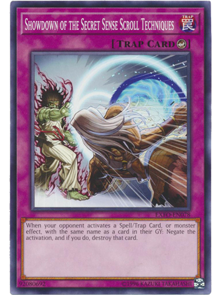 Showdown of the Secret Sense Scroll Techniques - EXFO-EN078 - Common Unlimited 1