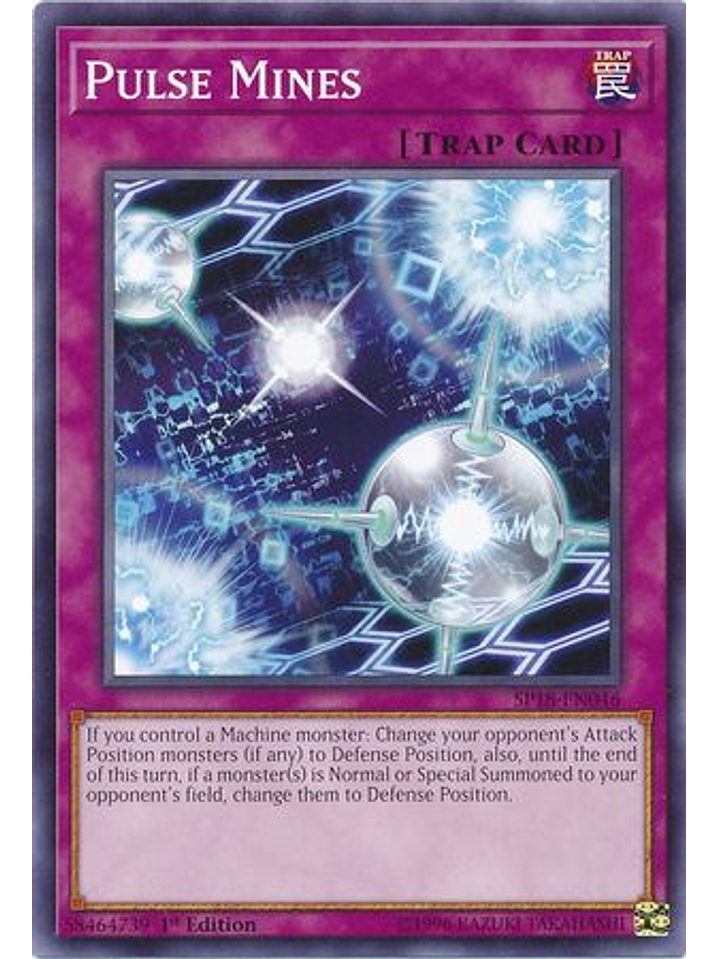Pulse Mines - SP18-EN046 - Common 1st Edition 1