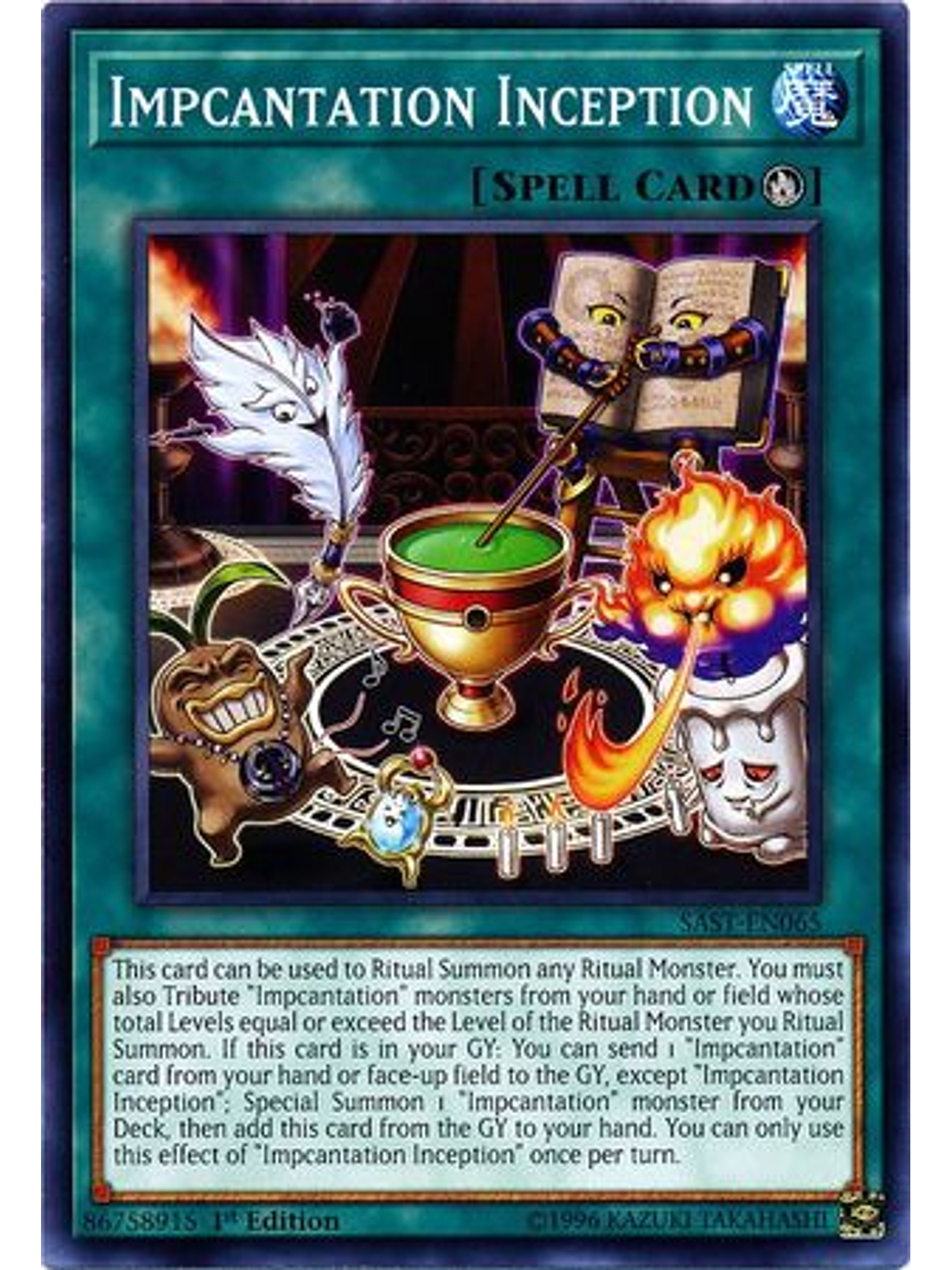 Impcantation Inception - SAST-EN065 - Common 1st Edition 1