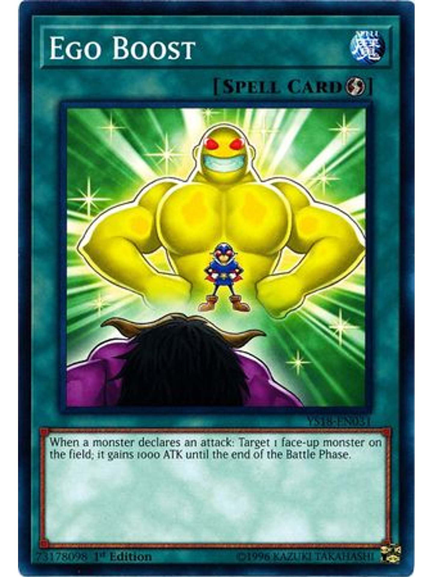 Ego Boost - YS18-EN031 - Common 1st Edition 1