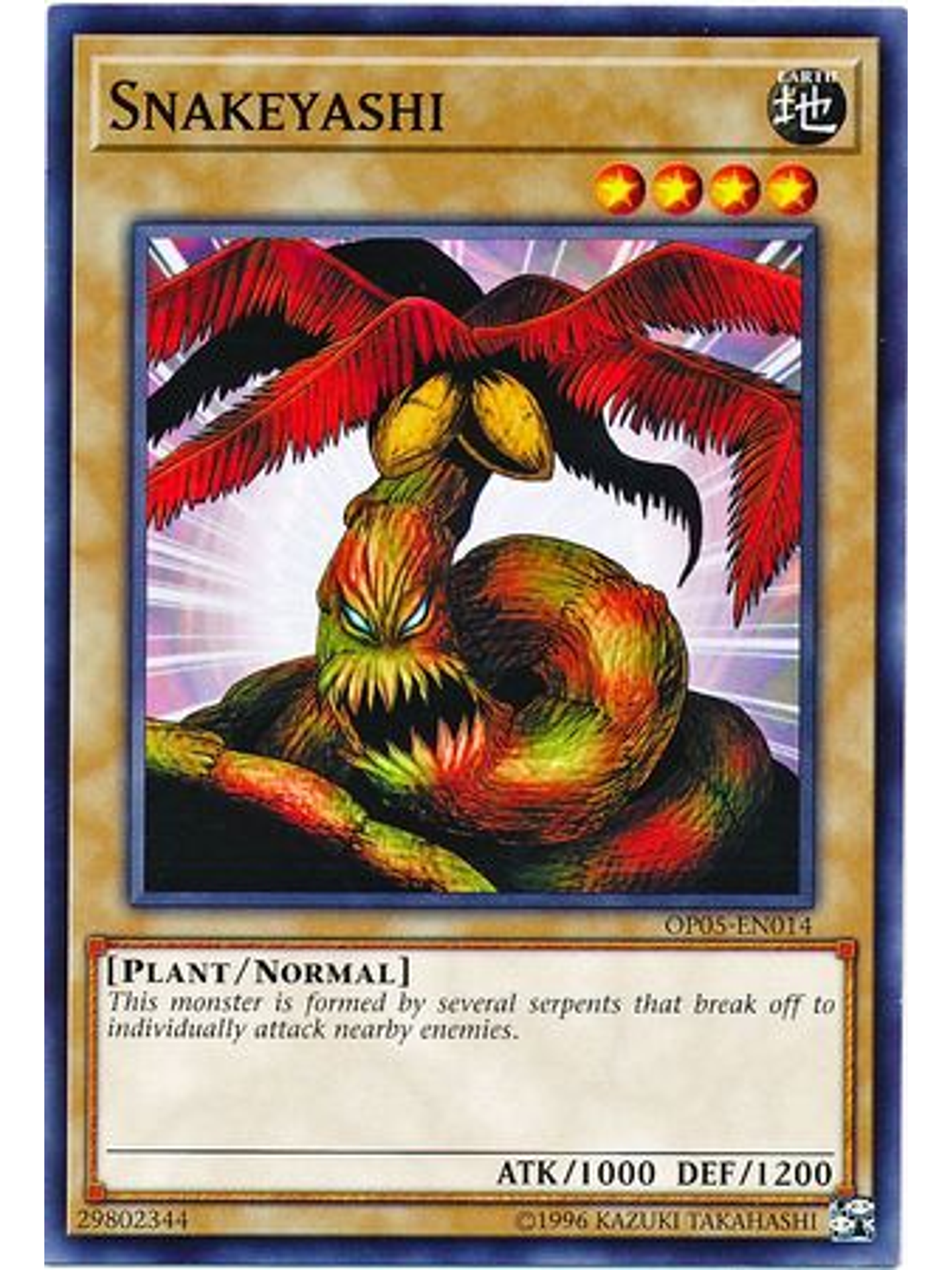 Snakeyashi - OP05-EN014 - Short Print 1