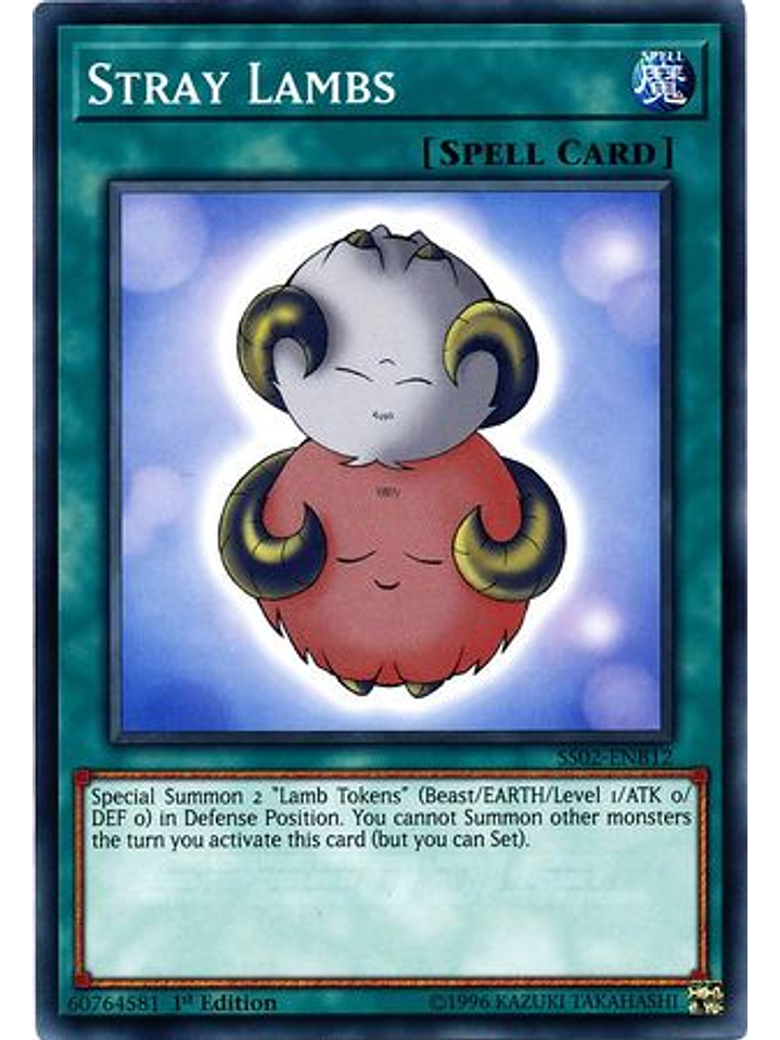 Stray Lambs - SS02-ENB12 - Common 1st Edition 1