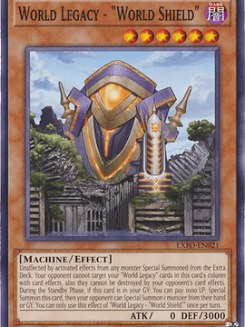 World Legacy - "World Shield" - EXFO-EN021 - Common Unlimited