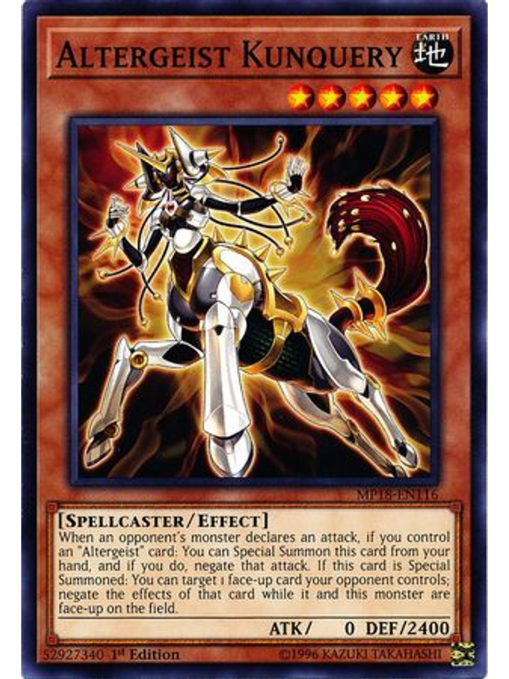 Altergeist Kunquery - MP18-EN116 - Common 1st Edition 1