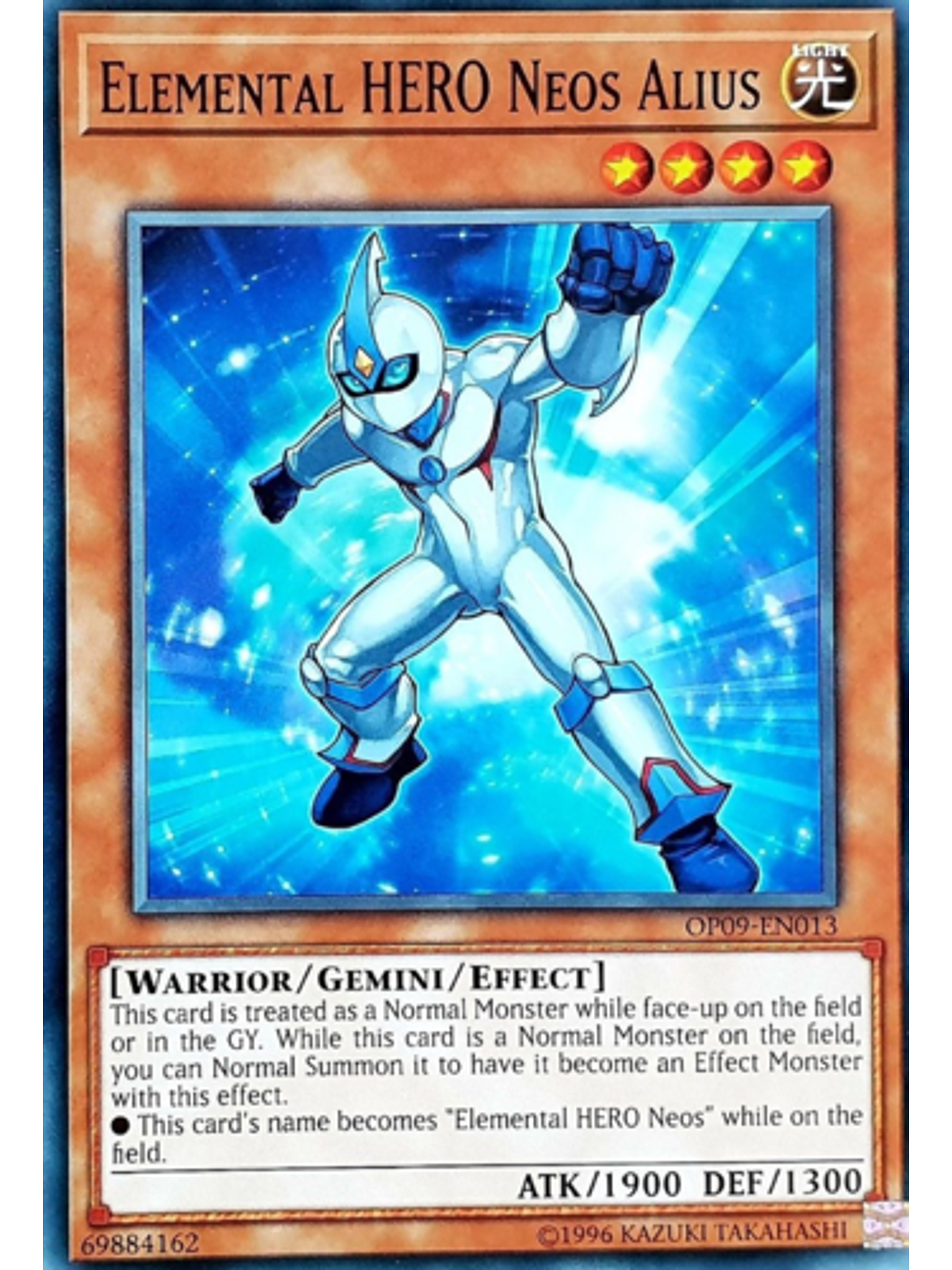 Elemental HERO Neos Alius - OP09-EN013 - Common 1