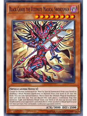 Black Chaos - CORI-EN001 - Secret Rare 1st Edition