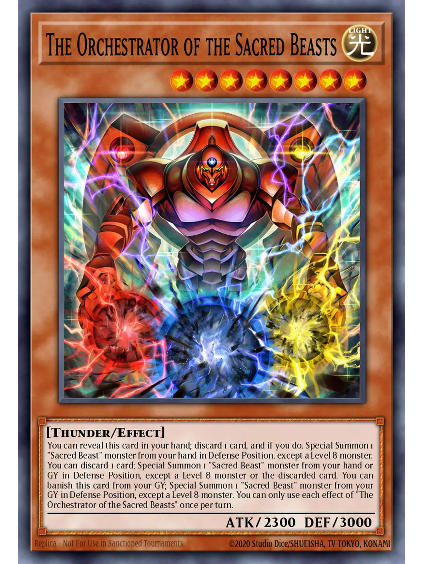 Summoner of the Sacred Beasts - CORI-EN008 - Super Rare 1st Edition 1