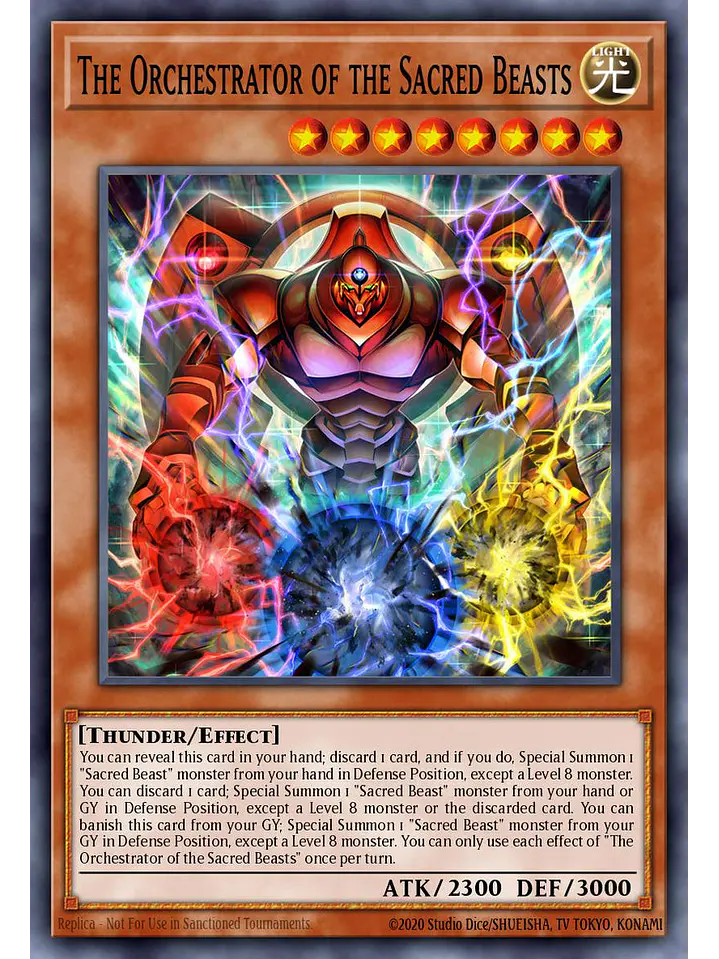Summoner of the Sacred Beasts - CORI-EN008 - Super Rare 1st Edition 1