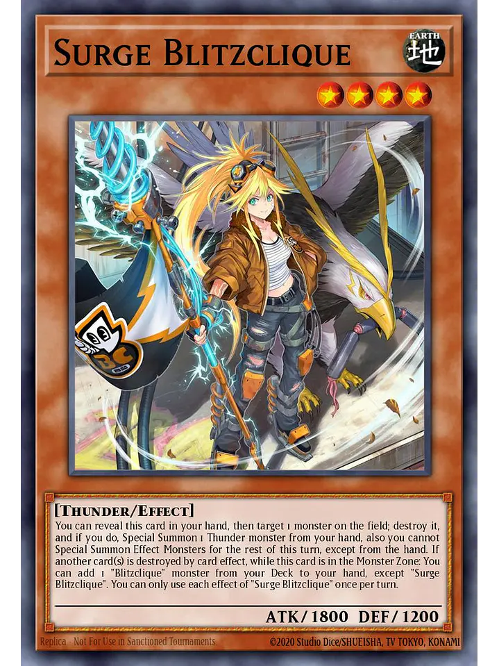 Surge Blitzclique - CORI-EN011 - Starlight Rare 1st Edition 1