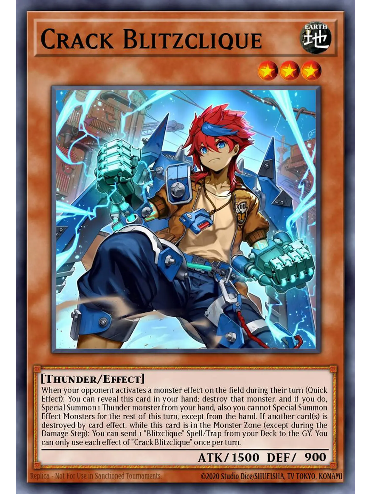 Crackle Blitzclique - CORI-EN012 - Starlight Rare 1st Edition 1