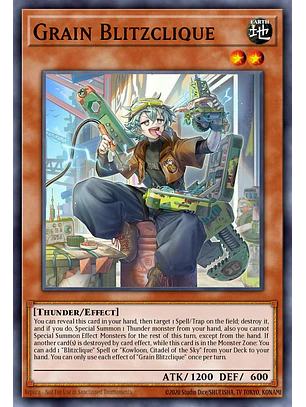 Grain Blitzclique - CORI-EN013 - Super Rare 1st Edition
