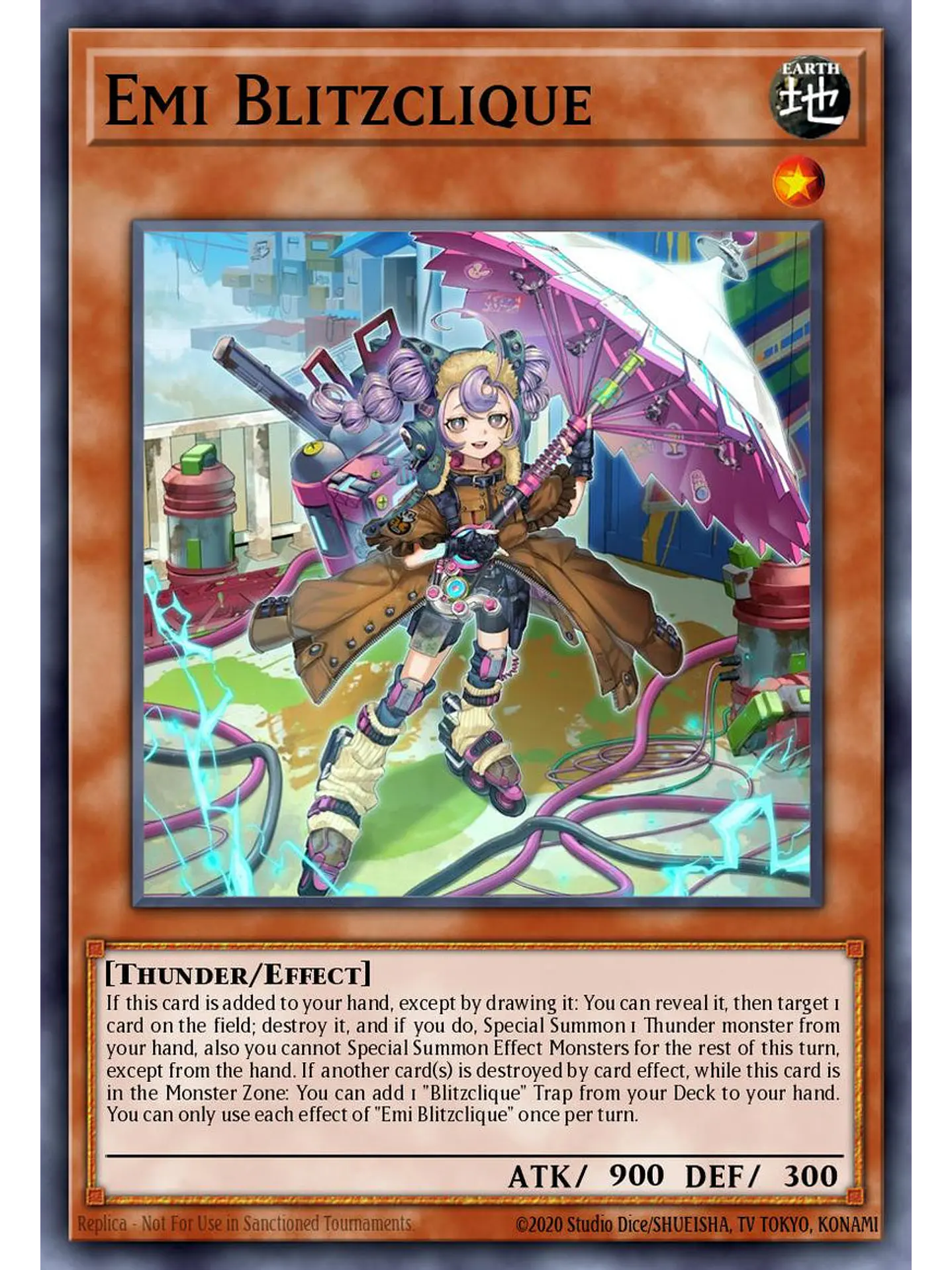 Emi Blitzclique - CORI-EN014 - Super Rare 1st Edition 1