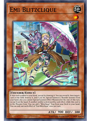 Emi Blitzclique - CORI-EN014 - Super Rare 1st Edition