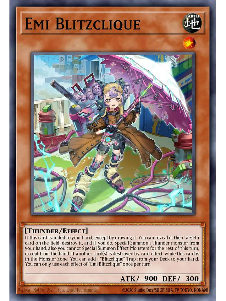 Emi Blitzclique - CORI-EN014 - Super Rare 1st Edition 1