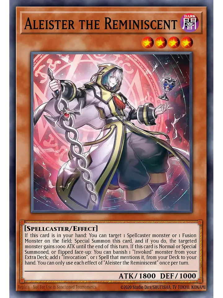 Aleister the Reminiscent - CORI-EN015 - Secret Rare 1st Edition 1