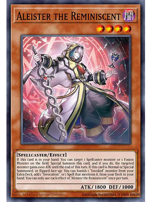 Aleister the Reminiscent - CORI-EN015 - Starlight Rare 1st Edition