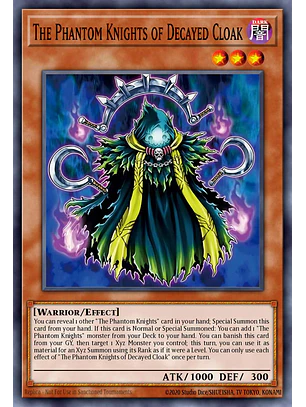 The Phantom Knights of Decayed Cloak - CORI-EN018 - Starlight Rare 1st Edition