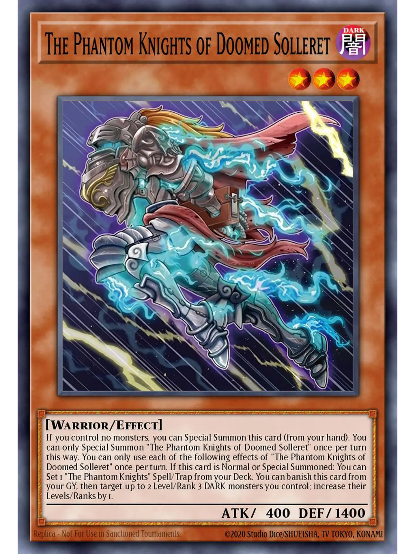 The Phantom Knights of Doomed Soleret - CORI-EN019 - Common 1st Edition 1