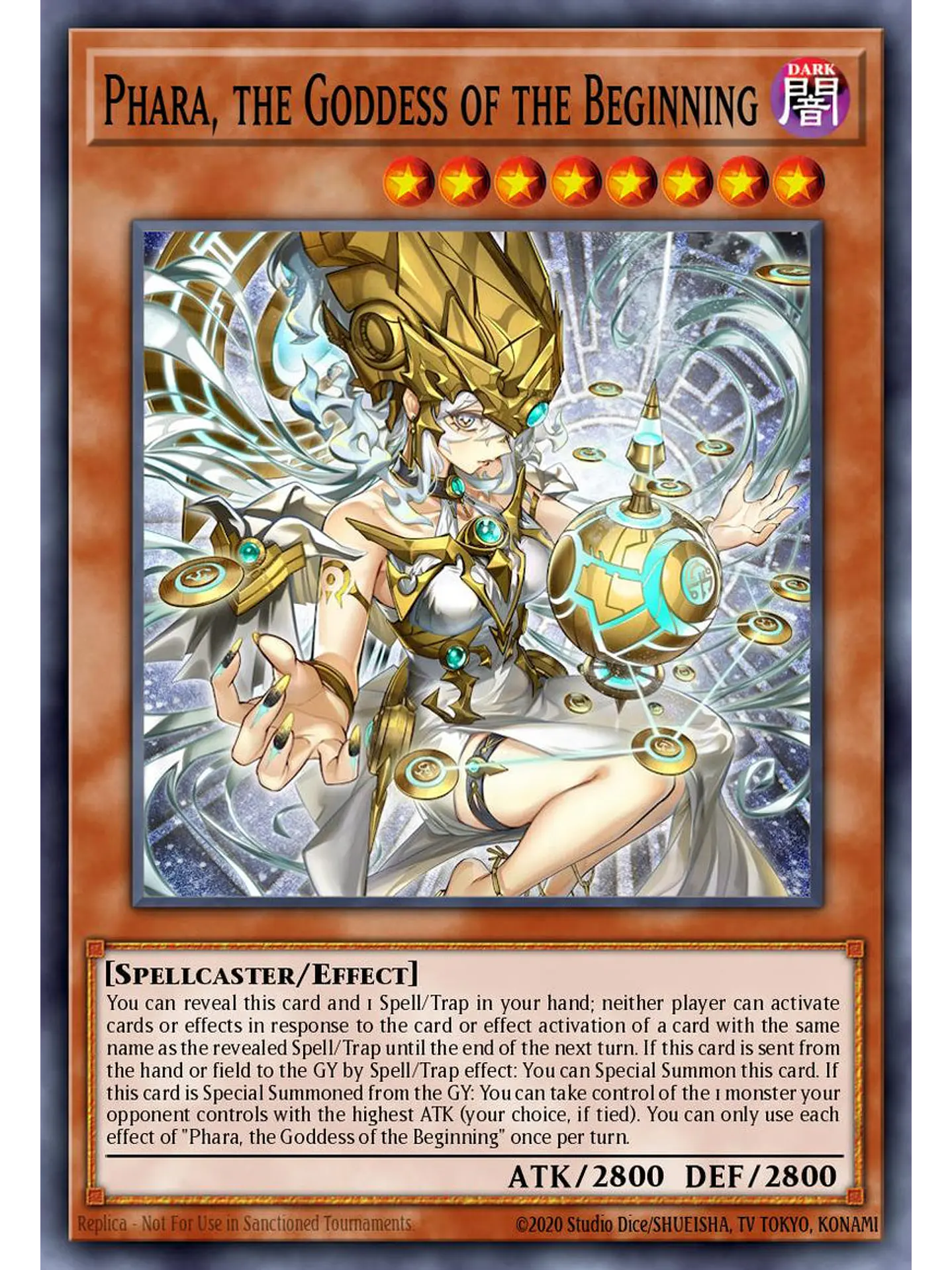 Phara the Primordial Goddess - CORI-EN022 - Secret Rare 1st Edition 1