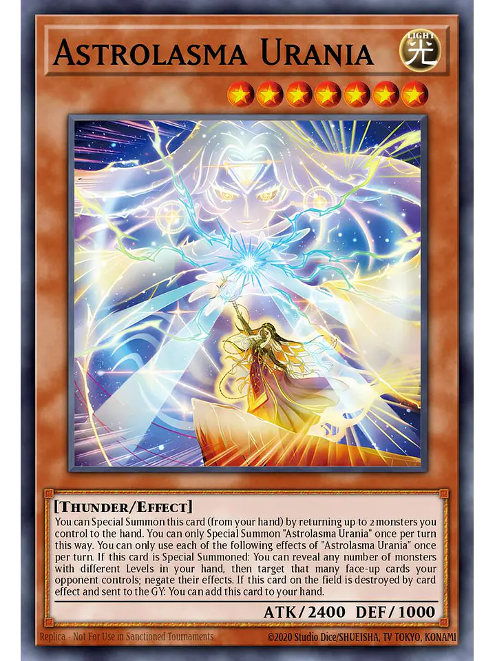 Astrazma Urania - CORI-EN023 - Ultra Rare 1st Edition 1
