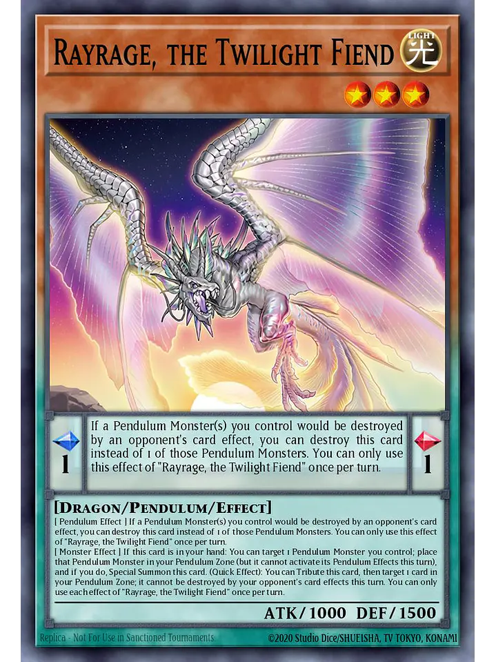 Twilight Specter Rayrage - CORI-EN025 - Common 1st Edition 1