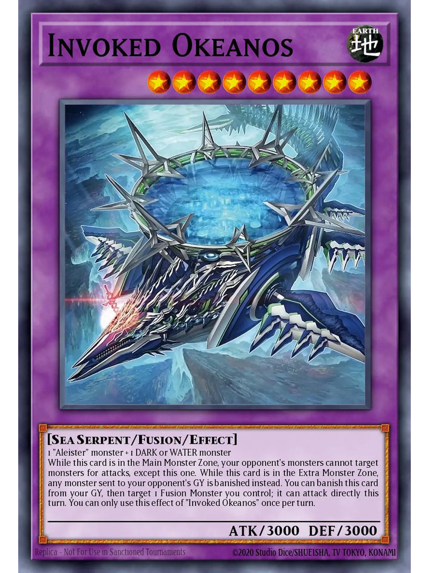 Invoked Oceanus - CORI-EN032 - Common 1st Edition 1
