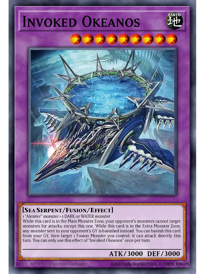 Invoked Oceanus - CORI-EN032 - Common 1st Edition 1